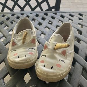 Girls slip on sneakers